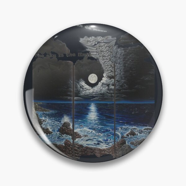 Item preview, Maanverlichte oceaan designed and sold by CamphuijsenArt.