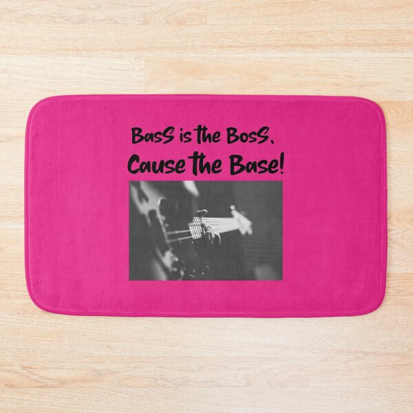 Item preview, Bass is the Boss, Cause the Base! Music Piano Band designed and sold by musicmusicpin.