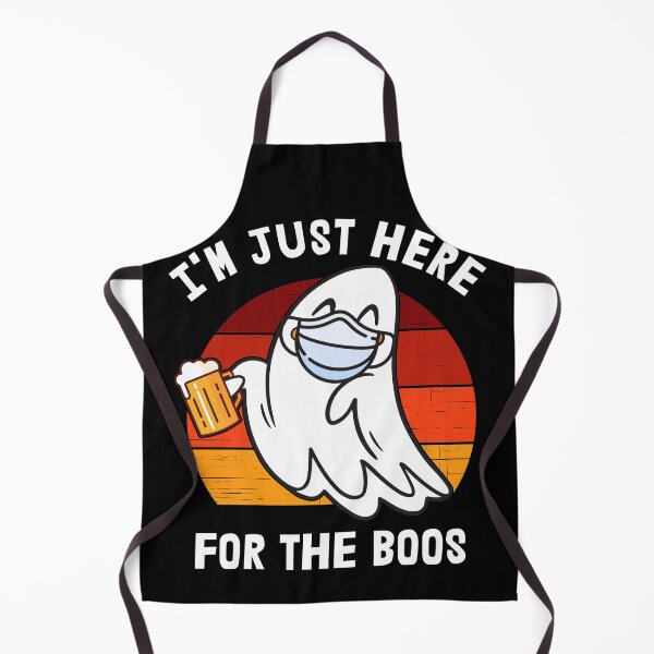 Item preview, I'm Just Here For The Boos Retro Sunset designed and sold by RandomStuffShop.