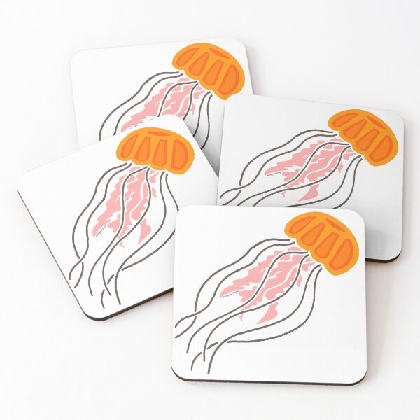 Item preview, Colored Sea Nettle Tribal Design  designed and sold by KitayamaDesigns.