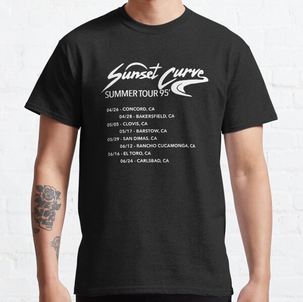 Sunset Curve tour dates 95’ Classic T-Shirt