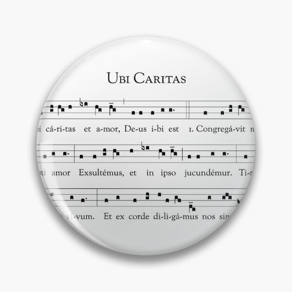 Item preview, Ubi Caritas - Verse 1 designed and sold by ktmime.