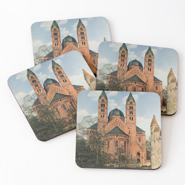 Item preview, Speyer am Rhein retro poster designed and sold by CorasPosters.