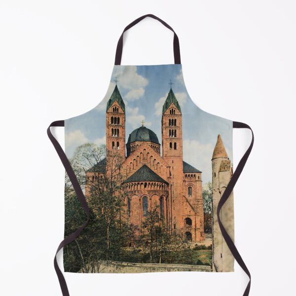 Item preview, Speyer am Rhein retro poster designed and sold by CorasPosters.