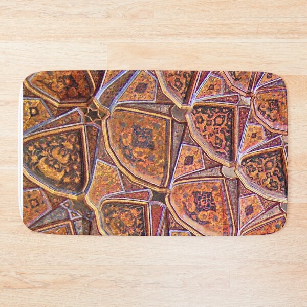 Item preview, Ornamental Persian Tile Mosaic Ceiling Detail, Persia, Iran designed and sold by worldways.