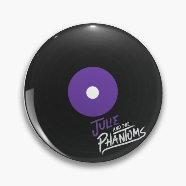 Julie und das Phantom Vinyl Button