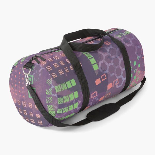 Item preview, Abstract Geometric Beauty - Purple, Coral, & Bright Green designed and sold by kmussatt.