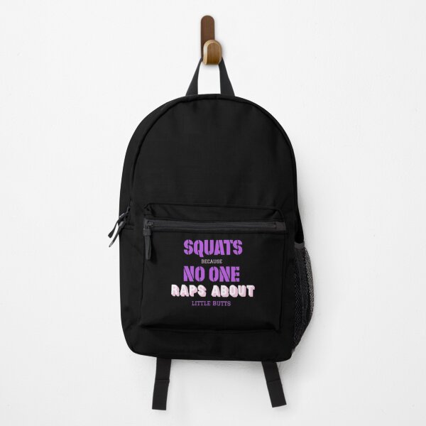 Item preview, Squats because no one raps about little butts designed and sold by Monkey204.
