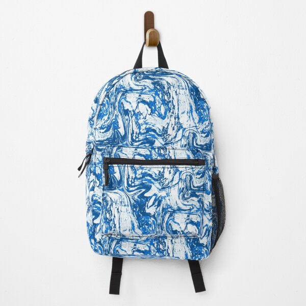Item preview, Blue Abstract Marbled Art designed and sold by BrightMint.