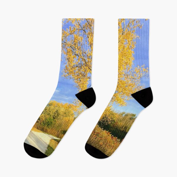 Item preview, A leisure walk on a fall evening designed and sold by MerciMe.