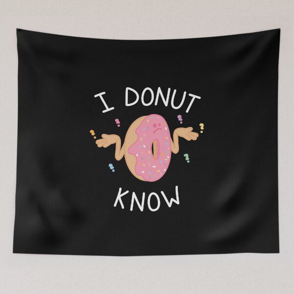 Item preview, I Donut Know - Classic Shirt designed and sold by TheBrightInk.