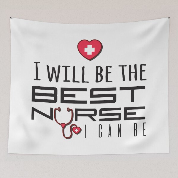 Item preview, I Will Be The Best Nurse I Can Be designed and sold by 4AllTimes.