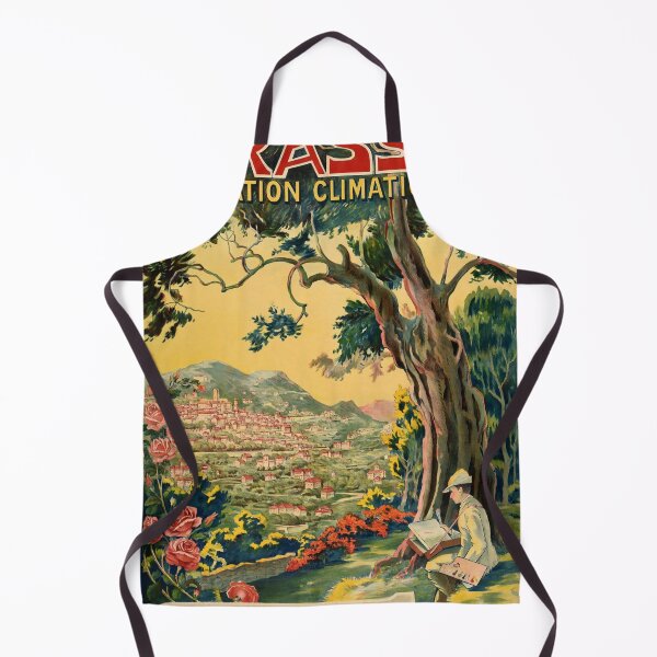 Item preview, Grasse retro poster designed and sold by CorasPosters.