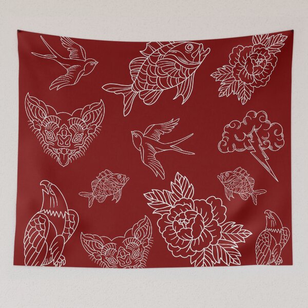 Item preview, Classic tattoo designed and sold by piastrelli.