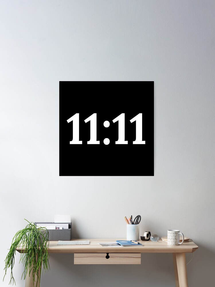 ポスター 1111 1111 angel number