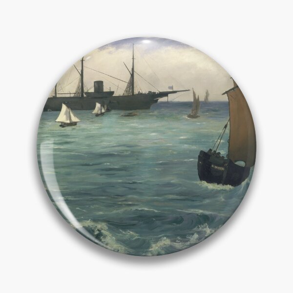Item preview, Edouard Manet - The "Kearsarge" at Boulogne designed and sold by artichokes.