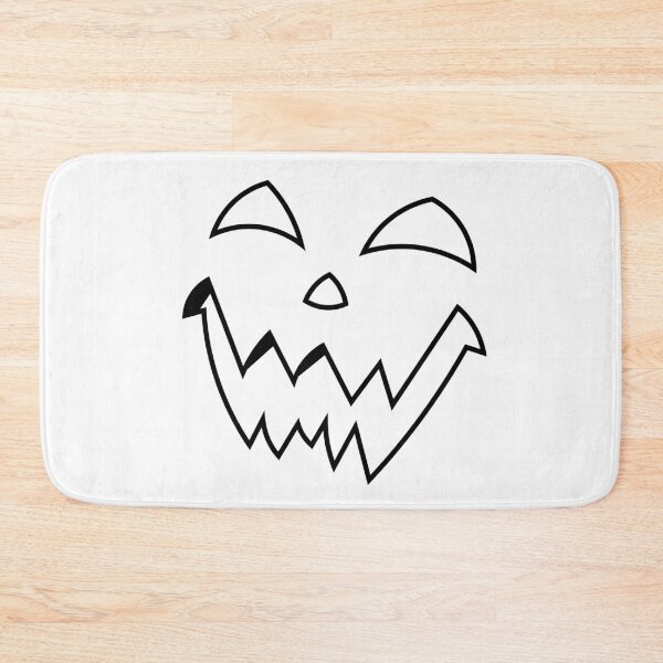 Item preview,  Pumpkin with big laugh in black and white designed and sold by Luccianos.