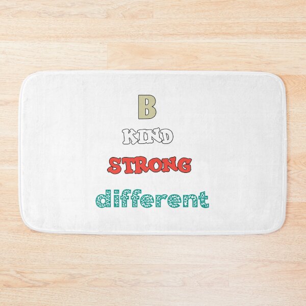 Item preview, Be kind be strong be different designed and sold by amanikafrawy.