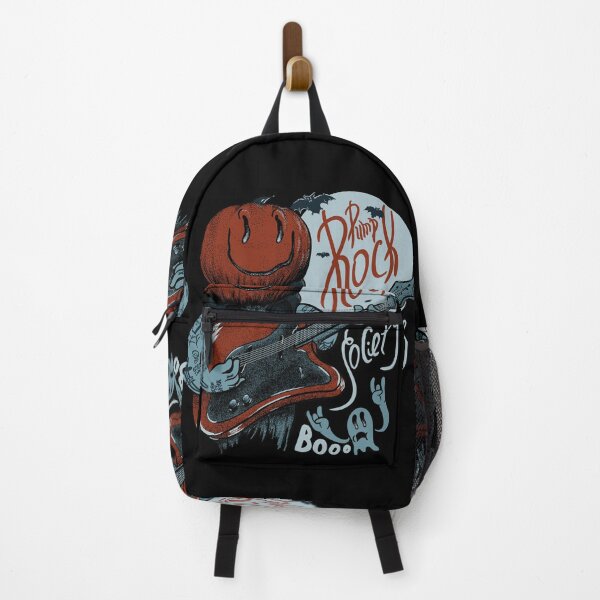 Item preview, Pump Rock Society - Halloween Pumpkin Playing Guitar - Quarantine 2020 | Spooky Sheet Faced Ghost | Full Moon Saturday | Doom | Spooky all year round (Blue) designed and sold by Any Color Designs.
