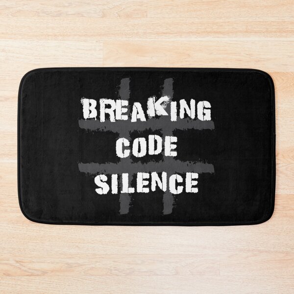 Item preview, #BreakingCodeSilence designed and sold by HeraAndKosmos.