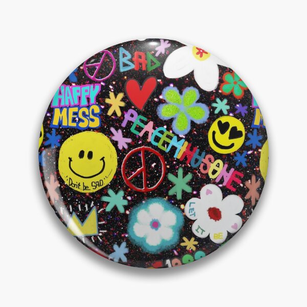 Peaceminusone Pins and Buttons for Sale | Redbubble