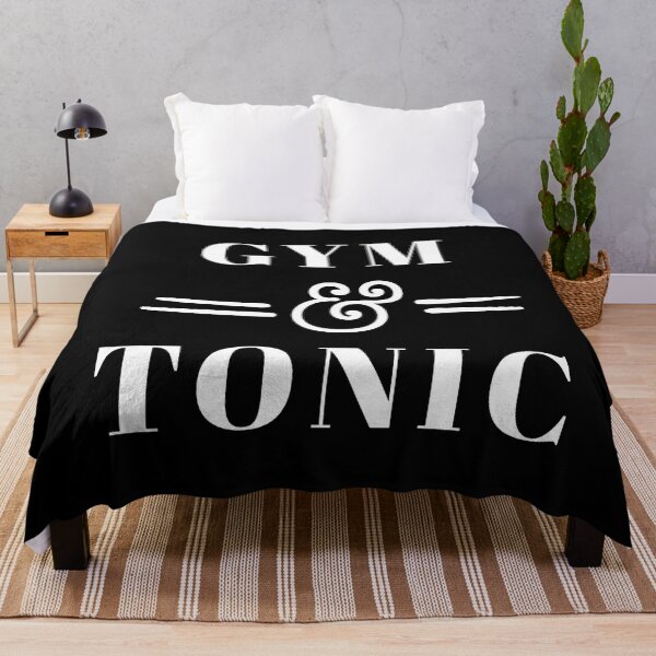 Item preview, Gym And Tonic Workout Fitness designed and sold by TooFlyDesign.