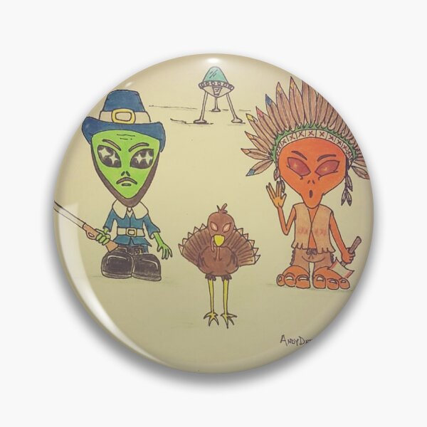 Item preview, Alien Thanksgiving  designed and sold by AndyDrew Art4u.