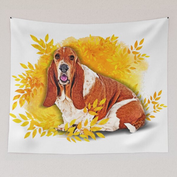 Item preview, Falling for Bassets designed and sold by horseymj1.