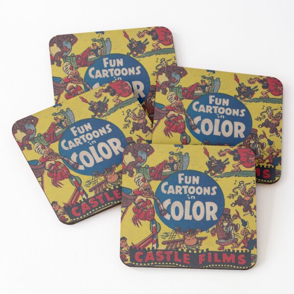 Item preview, Fun Cartoons in COLOR Castle Films designed and sold by NitrateNerd.