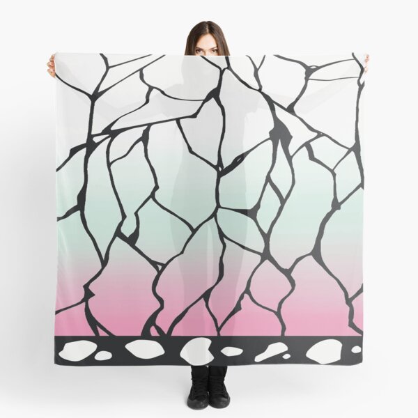 shinobu kimono pattern Scarf
