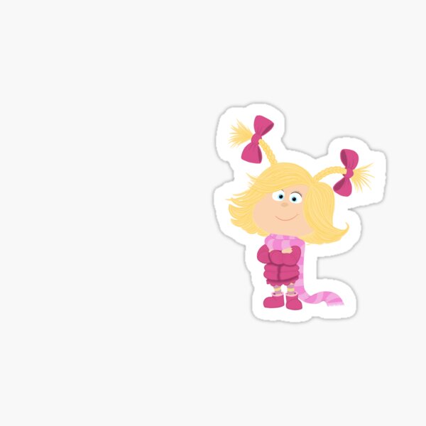 Cindy Lou Who Sticker