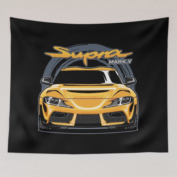 Item preview, Toyota Supra Mk.5 (Yellow) designed and sold by idrdesign.