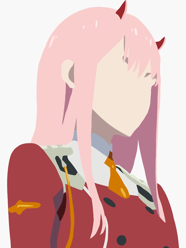 Sticker Zero Two Darling Dans Le Fr