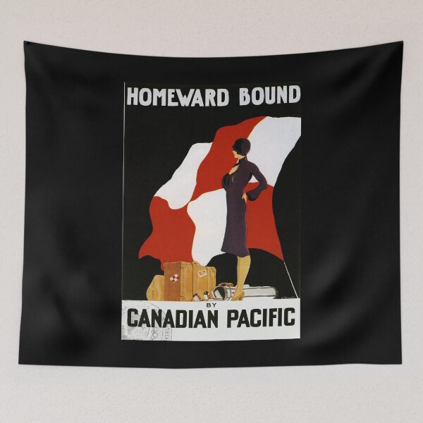 Item preview, Homeward Bound Used retro poster designed and sold by CorasPosters.