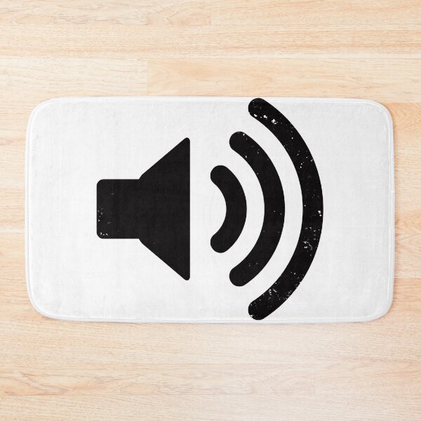 Item preview, Max Volume symbol icon for fun and irony designed and sold by PsychicCatStore.