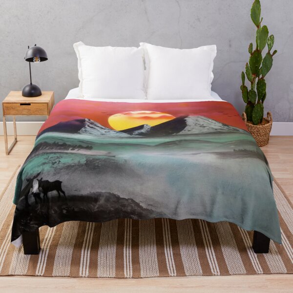 Item preview, Moose family at dusk designed and sold by edwardtiptonart.