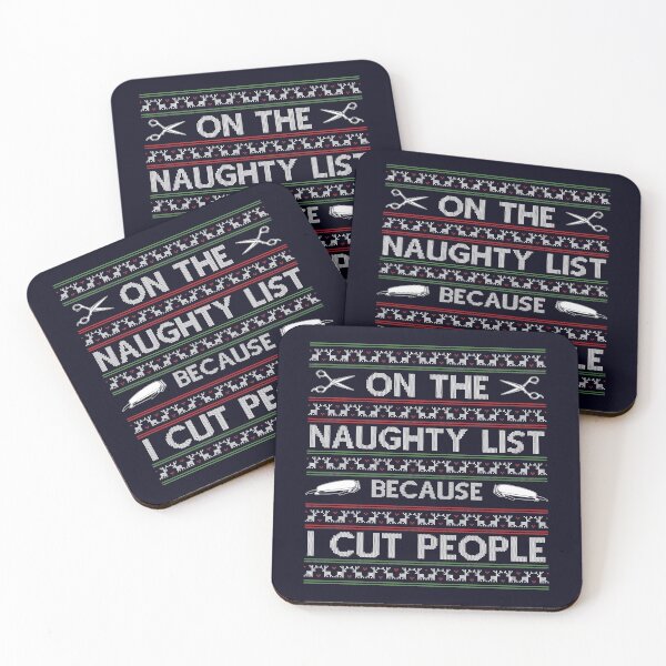 Item preview, On the Naughty list Because I cut people  designed and sold by mmos.
