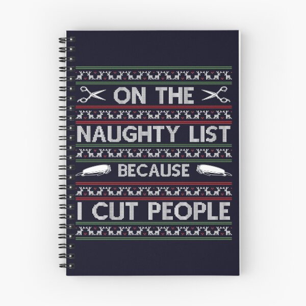 Item preview, On the Naughty list Because I cut people  designed and sold by mmos.