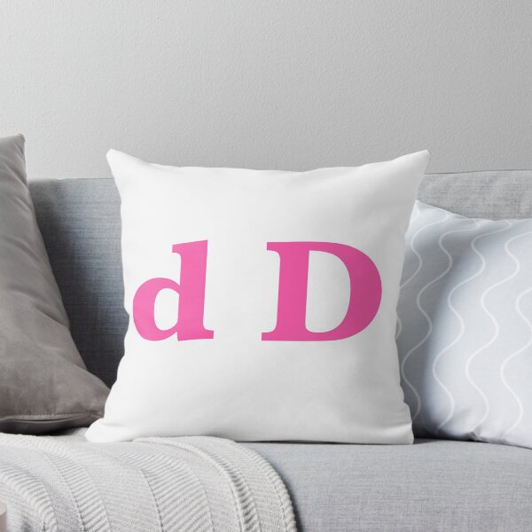 Item preview, pink letter d D monogram  designed and sold by americanteenart.