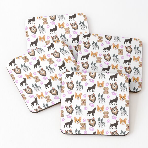 Item preview, Cute Man's Best Friend Dog Stickers designed and sold by Lifestylenoise.