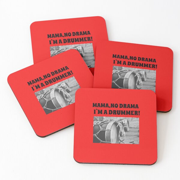 Item preview, Mama, no Drama I`m a Drummer! Music Piano Band designed and sold by musicmusicpin.
