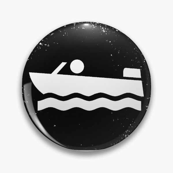 Item preview, Motorboating symbol icon for people who love motorboating and irony designed and sold by PsychicCatStore.