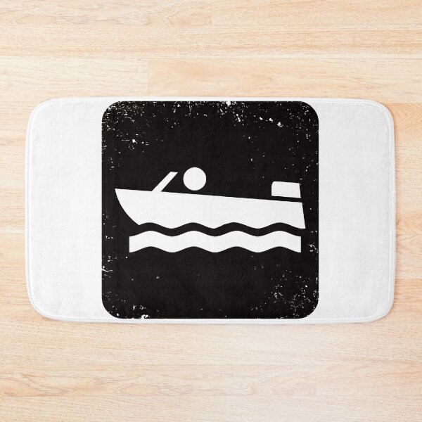Item preview, Motorboating symbol icon for people who love motorboating and irony designed and sold by PsychicCatStore.