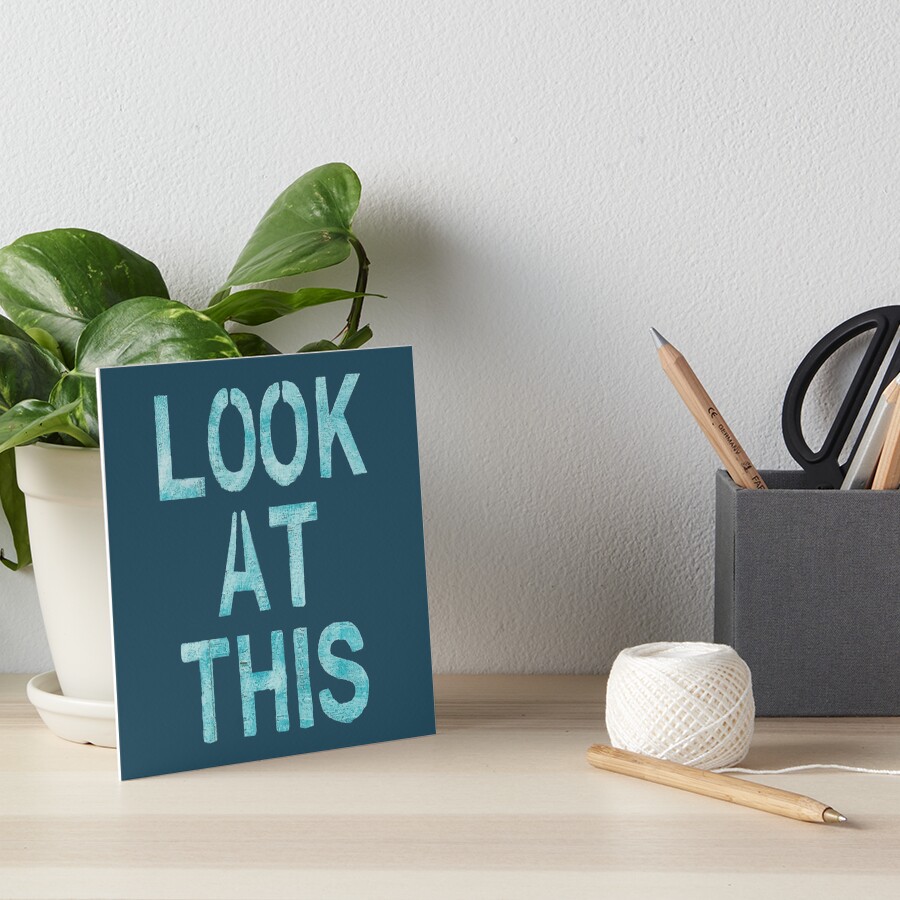 Item preview, Art Board Print designed and sold by tedLab.
