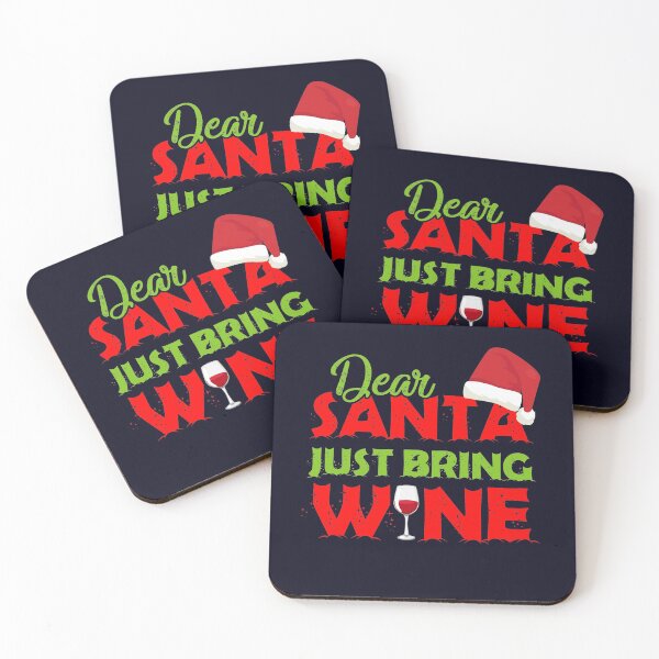 Item preview, Dear Santa just bring Wine designed and sold by mmos.