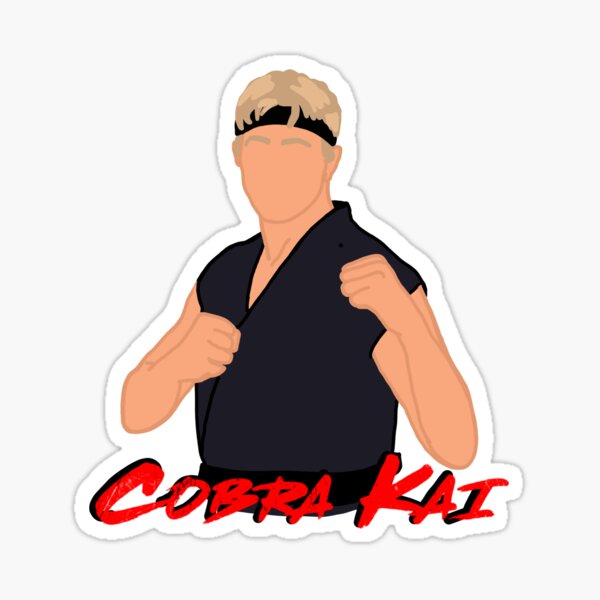 Cobra Kai Johnny Lawrence Pegatina