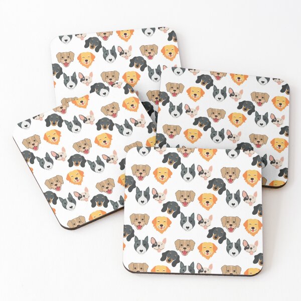 Item preview, Cute Happy Face Face Dog Stickers designed and sold by Lifestylenoise.