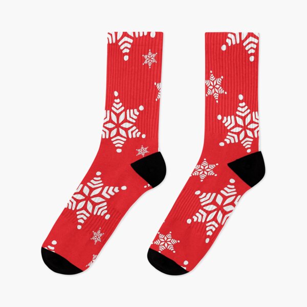Item preview, Red snowflake Christmas Pattern designed and sold by RaionKeiji.