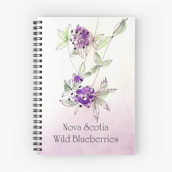 Item preview, Wild Blueberries designed and sold by Ginette Jalbert.