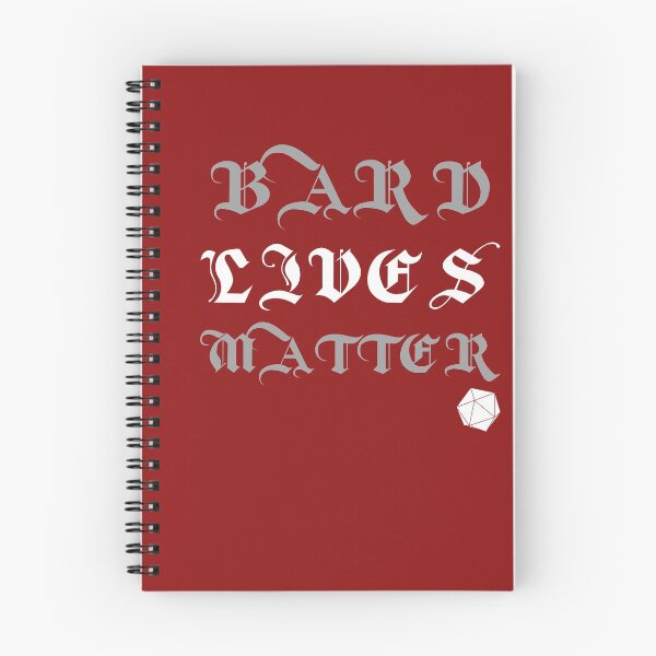 Item preview, Tabletop RPG - Bard Lives Matter designed and sold by CrimsonKnights.